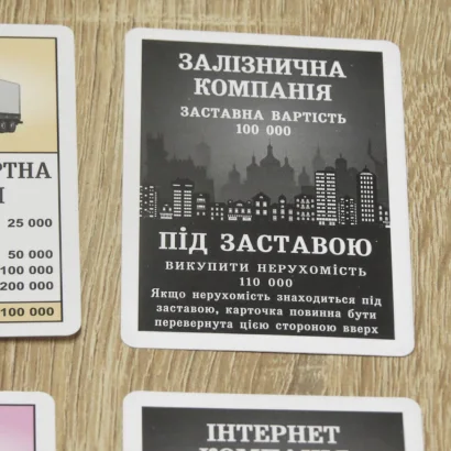 Настільна гра "Монополія Україна" 0734ATS укр. мовою