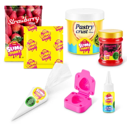 Ігровий набір зі слаймами SLIME MART серії "Shopping Bag" &ndash; ПОЛУНИЧНИЙ ЧИЗКЕЙК