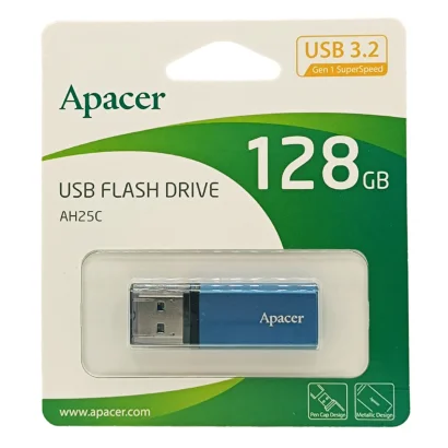 Флеш-накопичувач Apacer USB 3.2 Gen 1 AH25C 128GB Blue