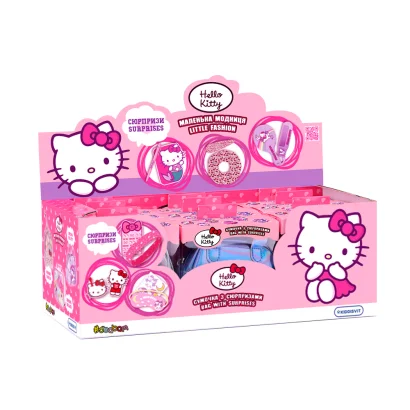 Дисплей колекційних сумок-сюрпризів HELLO KITTY &ndash; МАЛЕНЬКА МОДНИЦЯ (9 шт.)