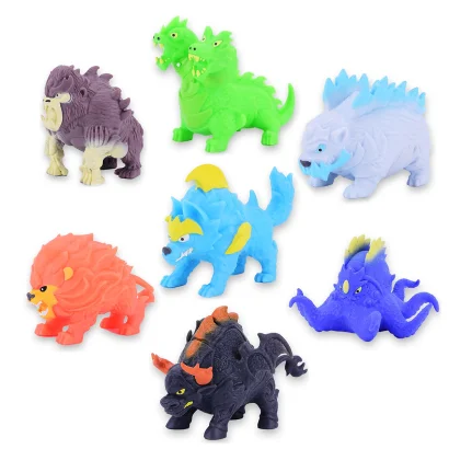 Стретч-іграшка у вигляді тварини серії "LEGEND OF ANIMALS МАКСІ" &ndash; ХРАНИТЕЛІ СТИХІЙ (у диспл.)