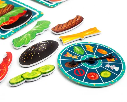 Дитяча магнітна гра "Бургер" VT2310-06 укр. мовою