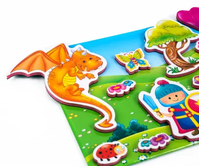 Дитяча настільна гра "Принцеса і лицар" RK2070-01 магнітна