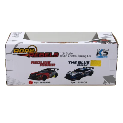 Автомобіль KS DRIVE на р/к &ndash; ROAD REBELS (1:24, 2.4 ГГц (Ghz), червоний)