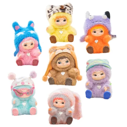 Колекційна м&rsquo;яка іграшка з кільцем POP TOP Letsvan серії "Wakuku" - ВЕСЕЛА ВЕЧІРКА (у дисп., в ас.)