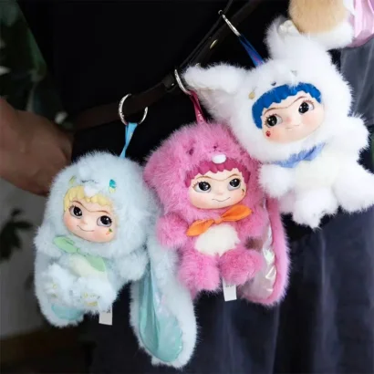 Колекційна м&rsquo;яка іграшка з кільцем POP TOP Letsvan серії "Wakuku" - МИЛІ БЕШКЕТНИКИ (у дисп., в ас.)