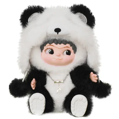 М'яка іграшка лімітована POP TOP Letsvan серії "Wakuku" - ПАНДА