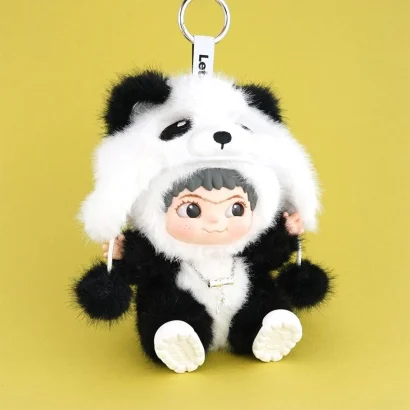 М'яка іграшка лімітована POP TOP Letsvan серії "Wakuku" - ПАНДА