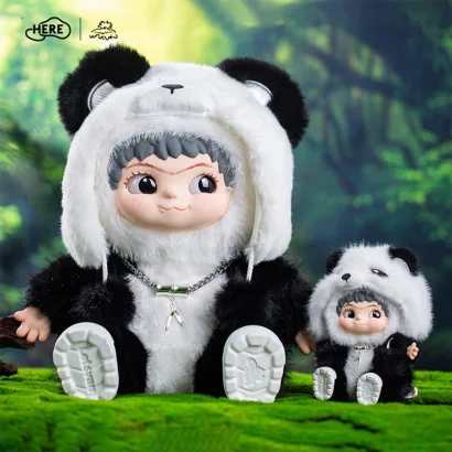 М'яка іграшка лімітована POP TOP Letsvan серії "Wakuku" - ПАНДА 800% (37 см, в ас.)