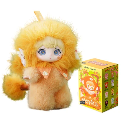 Колекційна м&rsquo;яка іграшка з кільцем POP TOP Letsvan серії "Ziyuli" - ПАТІ ЗВІРЯТОК (у дисп., в ас.)