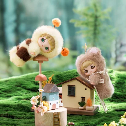 Колекційна м&rsquo;яка іграшка з кільцем POP TOP Letsvan серії "Ziyuli" - ПАТІ ЗВІРЯТОК (у дисп., в ас.)