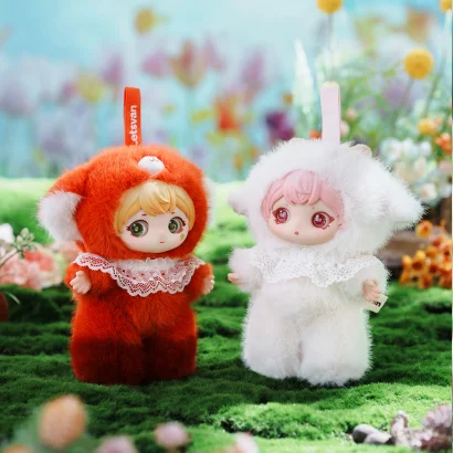 Колекційна м&rsquo;яка іграшка з кільцем POP TOP Letsvan серії "Ziyuli" - ПАТІ ЗВІРЯТОК (у дисп., в ас.)