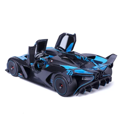 Автомодель - BUGATTI BOLIDE (чорно-синій, 1:18)