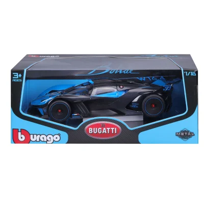 Автомодель - BUGATTI BOLIDE (чорно-синій, 1:18)