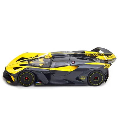 Автомодель - BUGATTI BOLIDE (чорно-жовтий, 1:18)