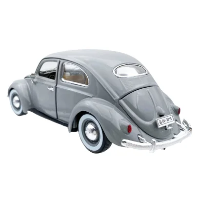 Автомодель - VOLKSWAGEN K&Auml;FER BEETLE (1955) (сірий, 1:18)