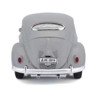 Автомодель - VOLKSWAGEN K&Auml;FER BEETLE (1955) (сірий, 1:18)