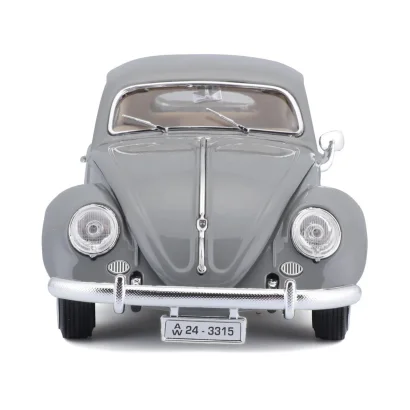 Автомодель - VOLKSWAGEN K&Auml;FER BEETLE (1955) (сірий, 1:18)