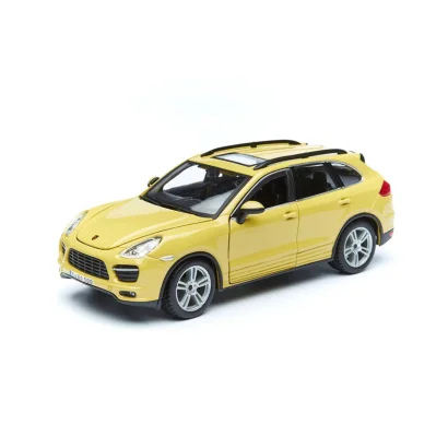 Автомодель - PORSCHE CAYENNE TURBO (асорті білий, жовтий, 1:24)