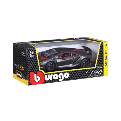 Автомодель - LAMBORGHINI SESTO ELEMENTO (сірий металік, 1:24)