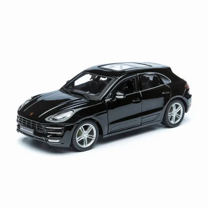 Автомодель - PORSCHE MACAN (чорний, 1:24)