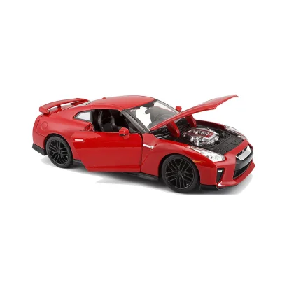 Автомодель - NISSAN GT-R (асорті червоний, білий металік, 1:24)