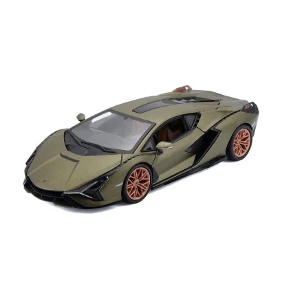 Автомодель - LAMBORGHINI SI&Aacute;N FKP 37  (асорті зелений металік, червоний металік, 1:24)