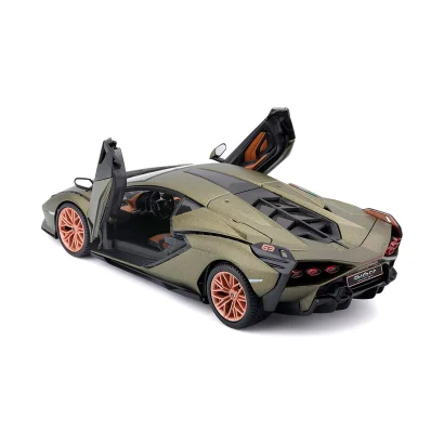 Автомодель - LAMBORGHINI SI&Aacute;N FKP 37  (асорті зелений металік, червоний металік, 1:24)
