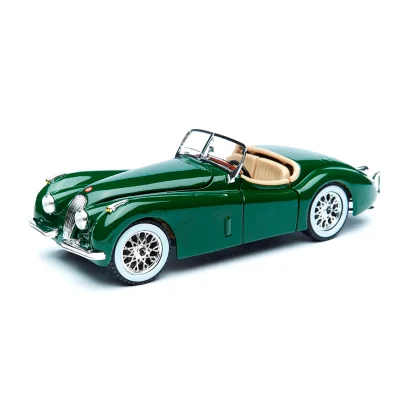 Автомодель - JAGUAR XK 120 (1951) (асорті вишневий, сріблястий, 1:24)