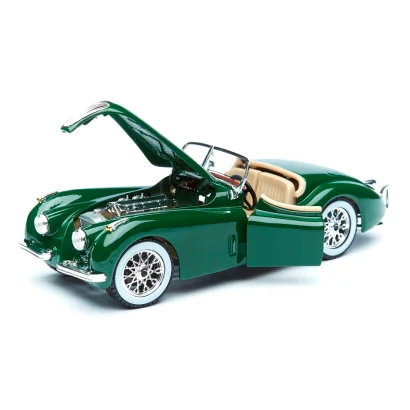 Автомодель - JAGUAR XK 120 (1951) (асорті вишневий, сріблястий, 1:24)