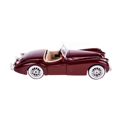 Автомодель - JAGUAR XK 120 (1951) (асорті вишневий, сріблястий, 1:24)