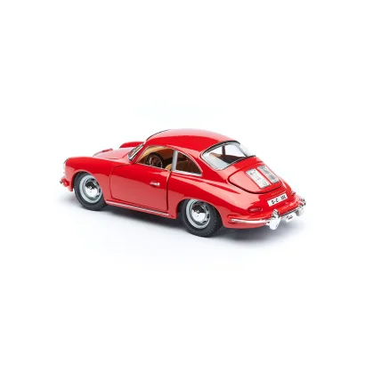 Автомодель - PORSCHE 356B (1961) (асорті слонова кістка, червоний, 1:24)