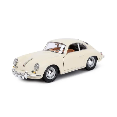 Автомодель - PORSCHE 356B (1961) (асорті слонова кістка, червоний, 1:24)