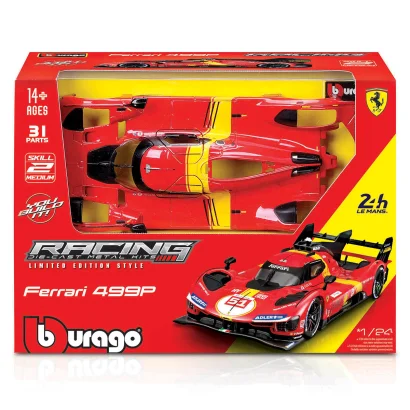 Авто-конструктор - FERRARI 499P LMH (1:24)