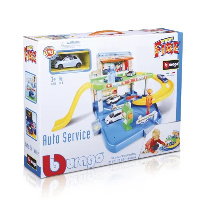 Ігровий набір ГАРАЖ (2 рівня, 1 машинка 1:43)