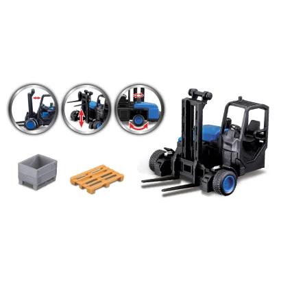 Ігровий набір &ndash; ФУРА MERCEDES-BENZ ACTROS з навантажувачем (1:43)