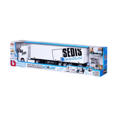 Ігровий набір &ndash; ФУРА MERCEDES-BENZ ACTROS з навантажувачем (1:43)