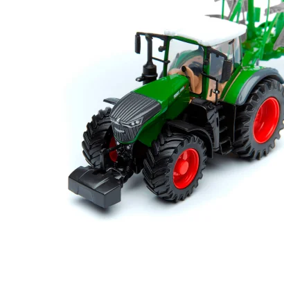 Модель - ТРАКТОР FENDT 1050 VARIO з роторними валковими граблями (10 cm)