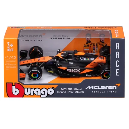Автомодель - MCLAREN F1 MCL38 (2024) (1:43)