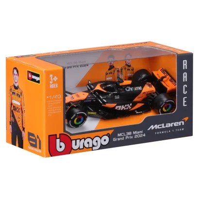 Автомодель - MCLAREN F1 MCL38 (2024) (1:43)