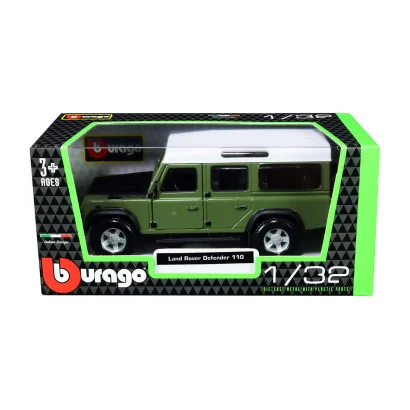 Автомодель - LAND ROVER DEFENDER 110 (асорті білий, помаранчевий металік 1:32)