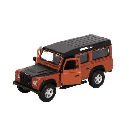 Автомодель - LAND ROVER DEFENDER 110 (асорті білий, помаранчевий металік 1:32)
