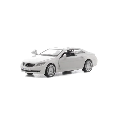 Автомодель - MERCEDES-BENZ CL-550 (бiлий, чорний, 1:32)