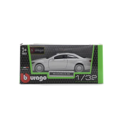Автомодель - MERCEDES-BENZ CL-550 (бiлий, чорний, 1:32)