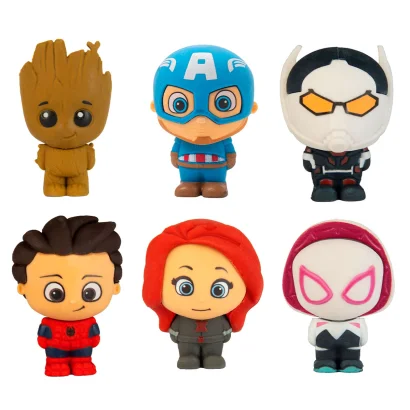 Колекційна гумка-пазл серії "Puzzle Palz" &ndash; МАРВЕЛ (в капс., в асорт.)