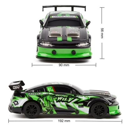 Автомобіль KS DRIVE на р/к &ndash; ROAD REBELS (1:24, 2.4 ГГц (Ghz), зелений)