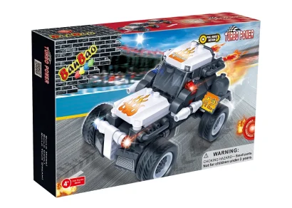 Конструктор "Потужна сила" (128 елм.) Драгстер