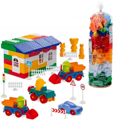 Дитячий конструктор "Лідер" №7 1913 300 деталей