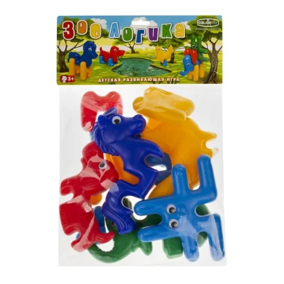 Дитячий конструктор-пазл &quot;Зоо-Логіка&quot;: тваринки 1647 з 13 деталей