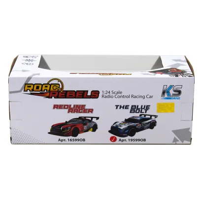 Автомобіль KS Drive на р/к - Road Rebels (1:24, блакитний)